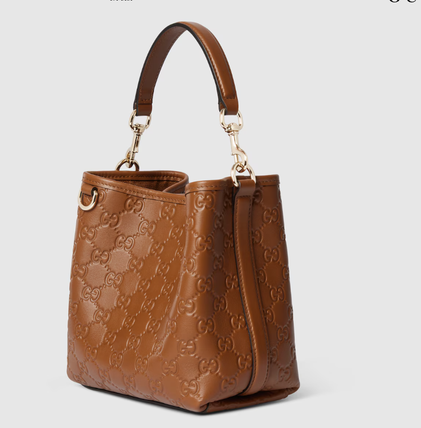 Replicate GG Emblem small bucket bag Style 815118 AAFDV 2718 (1:1 replica)