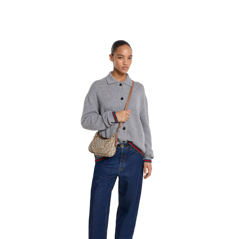 Replicate GG Emblem small shoulder bag Style 847447 FAD6L 9758 (1:1 replica)