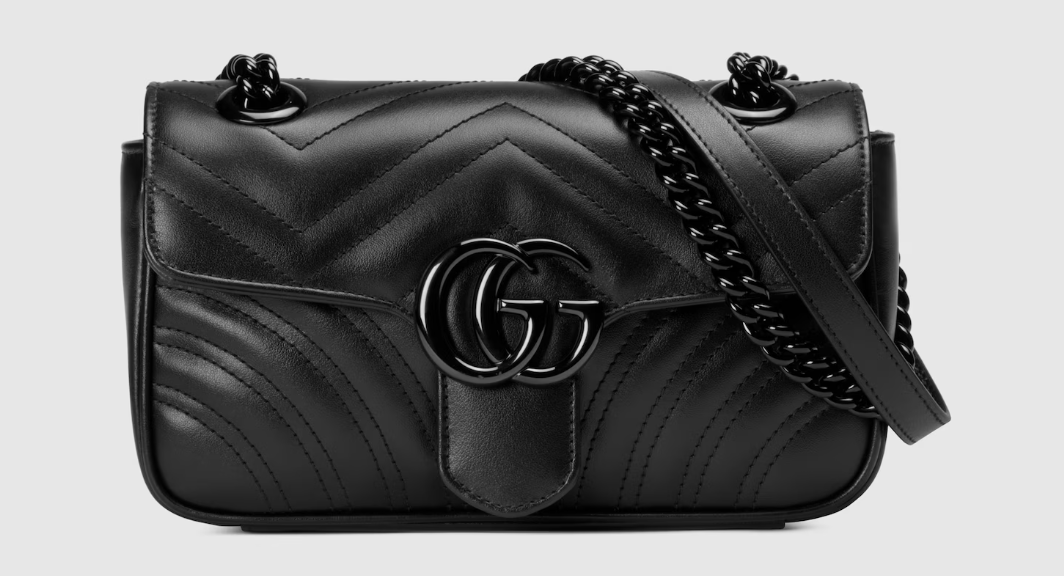 Replicate GG Marmont small shoulder bag  Style 446744 DTDFV 1000   (1:1 replica)