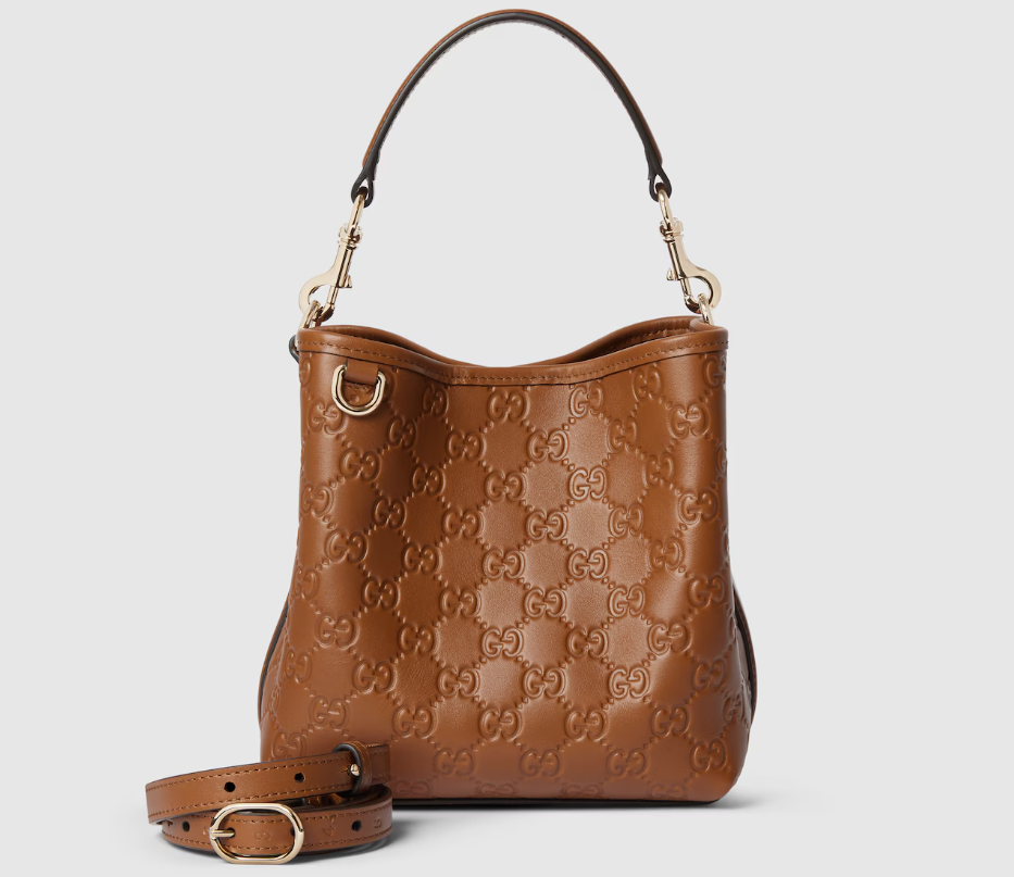 Replicate GG Emblem small bucket bag Style 815118 AAFDV 2718 (1:1 replica)