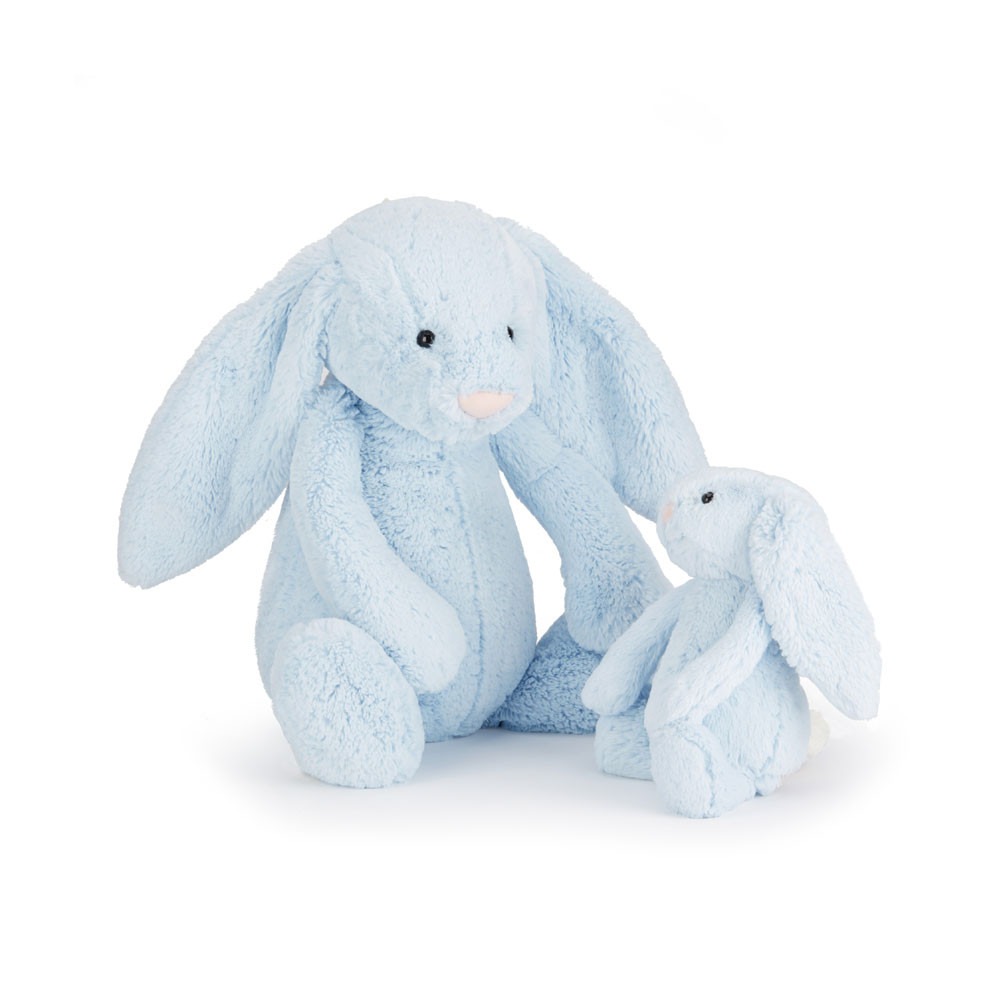Bashful Blue Bunny
