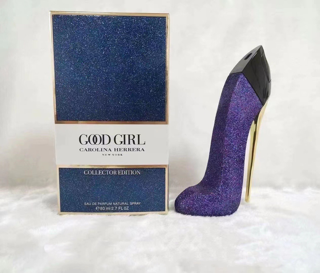 Carolina Herrera Very Good Girl Blue high heels