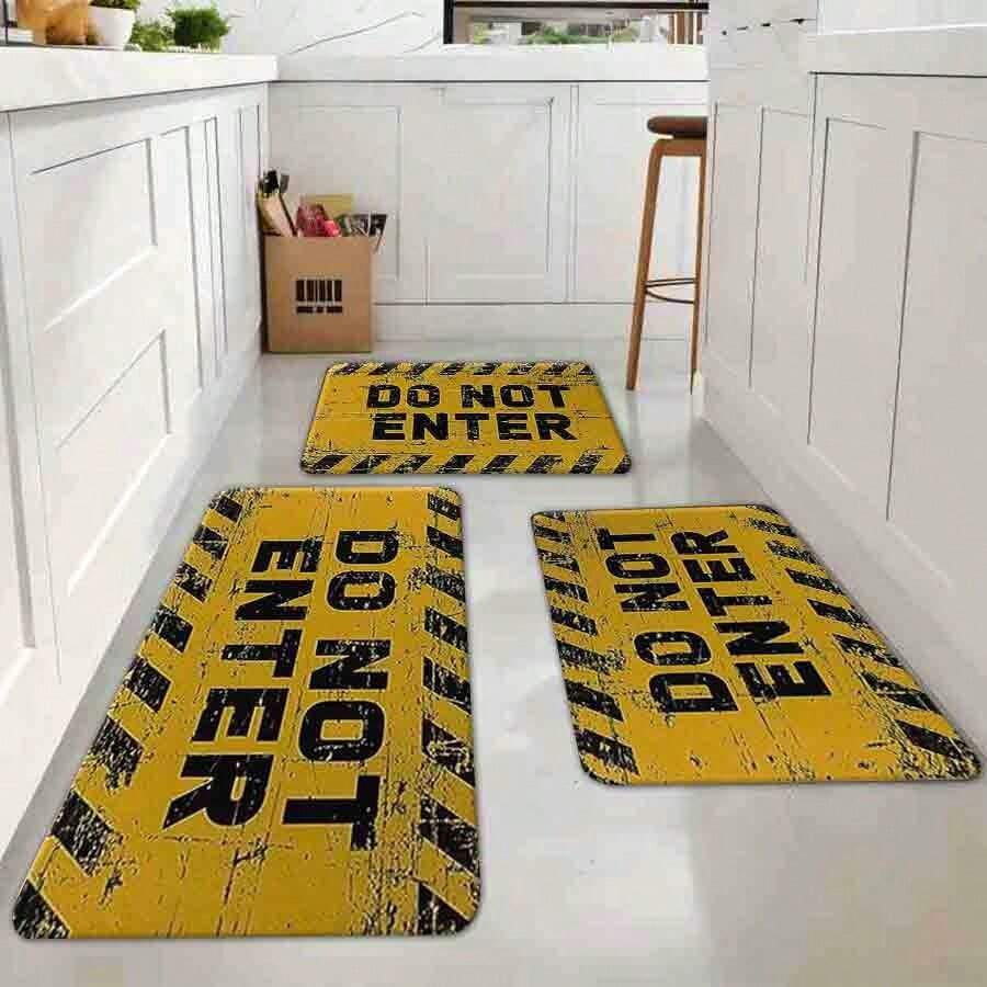 Flannel rug - Text rug