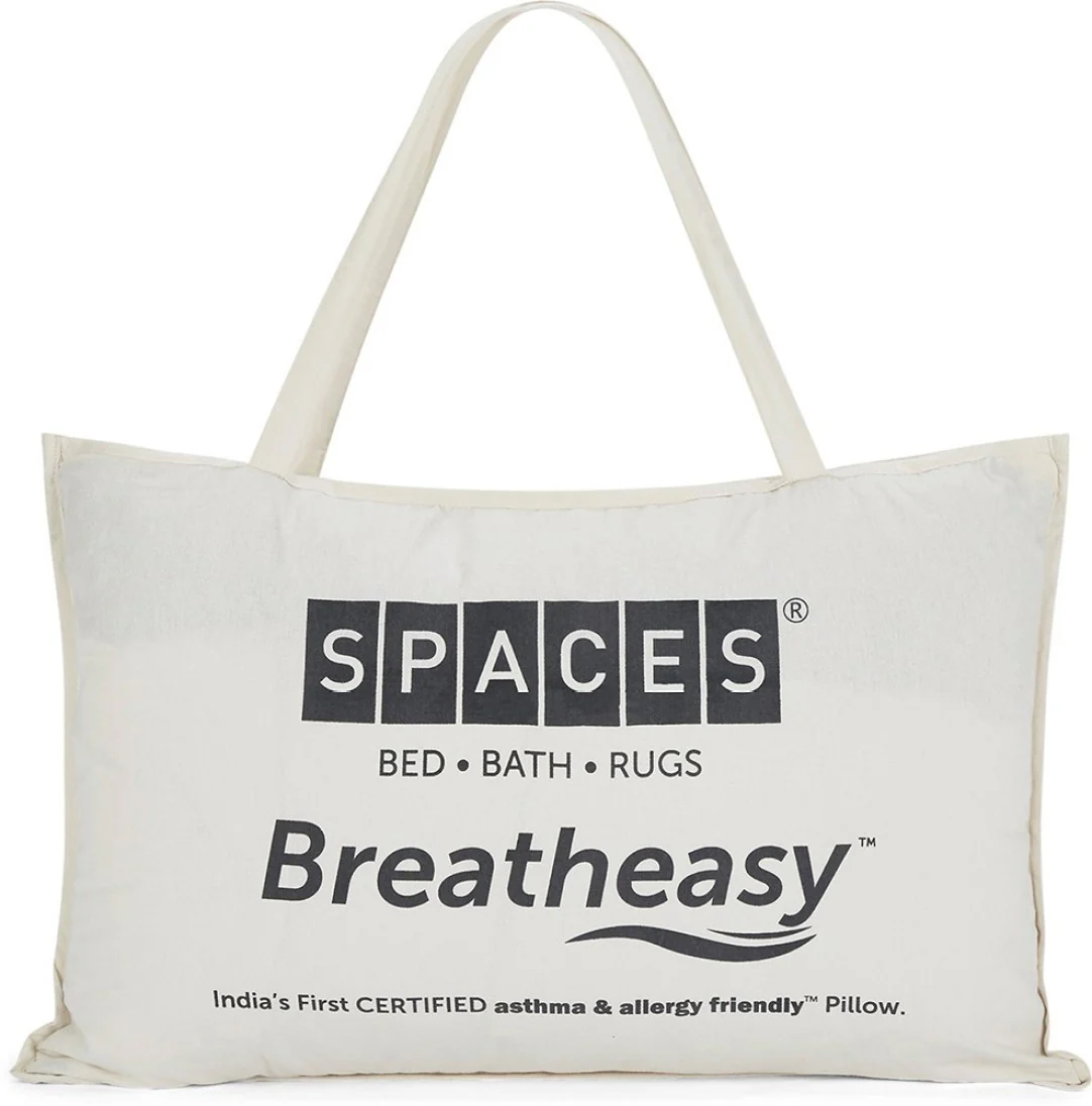SpacesBreatheay White premium Pillow