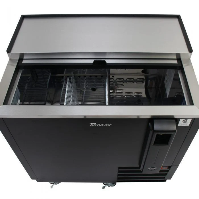 Turbo Air TBC-36SB-N6 Super Deluxe Flaschenkühler, Schwarz, 36