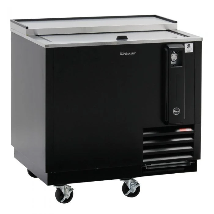 Turbo Air TBC-36SB-N6 Super Deluxe Flaschenkühler, Schwarz, 36