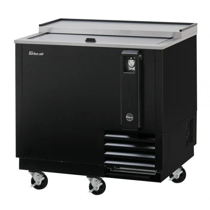 Turbo Air TBC-36SB-N6 Super Deluxe Flaschenkühler, Schwarz, 36