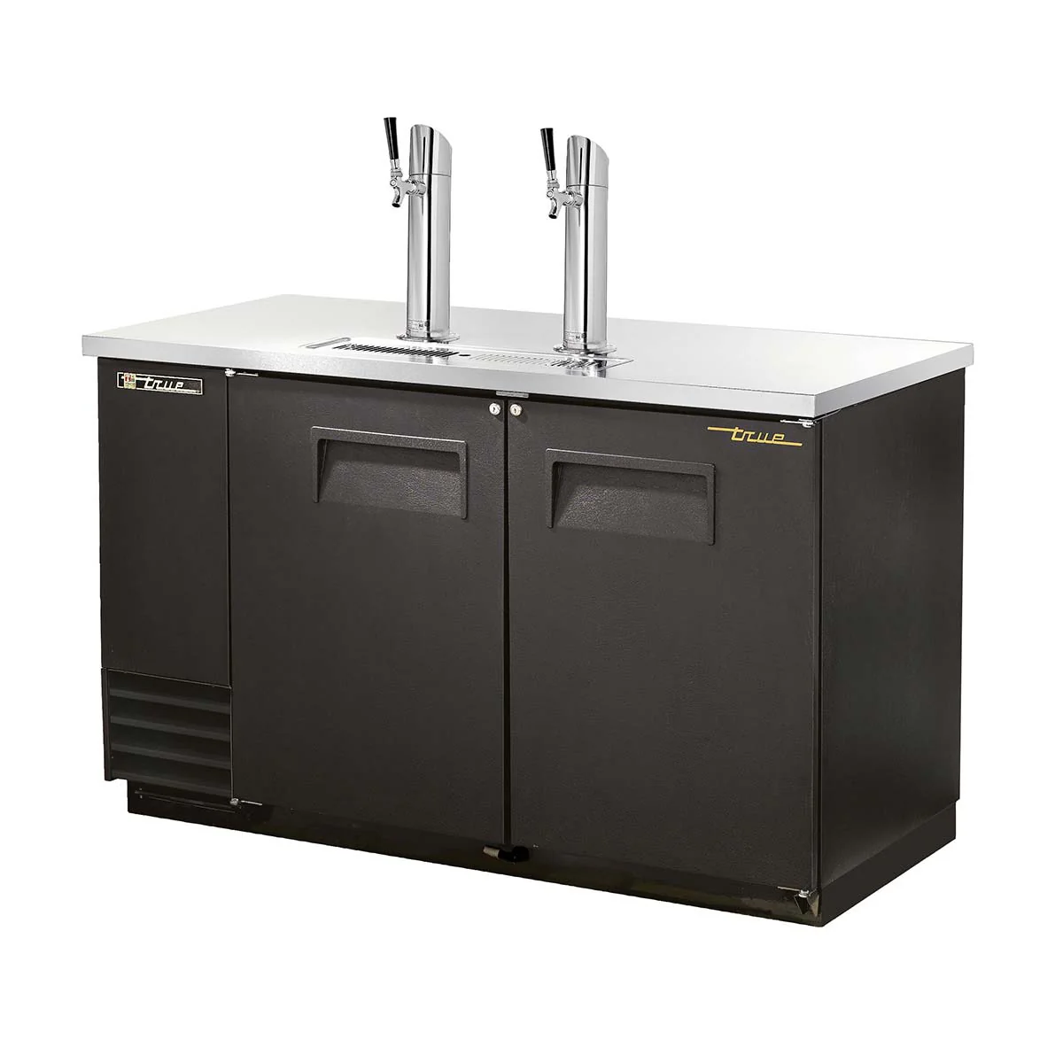 True TDD-2-HC Bierdispenser mit Direktanschluss, Zwei Fass-Kapazität