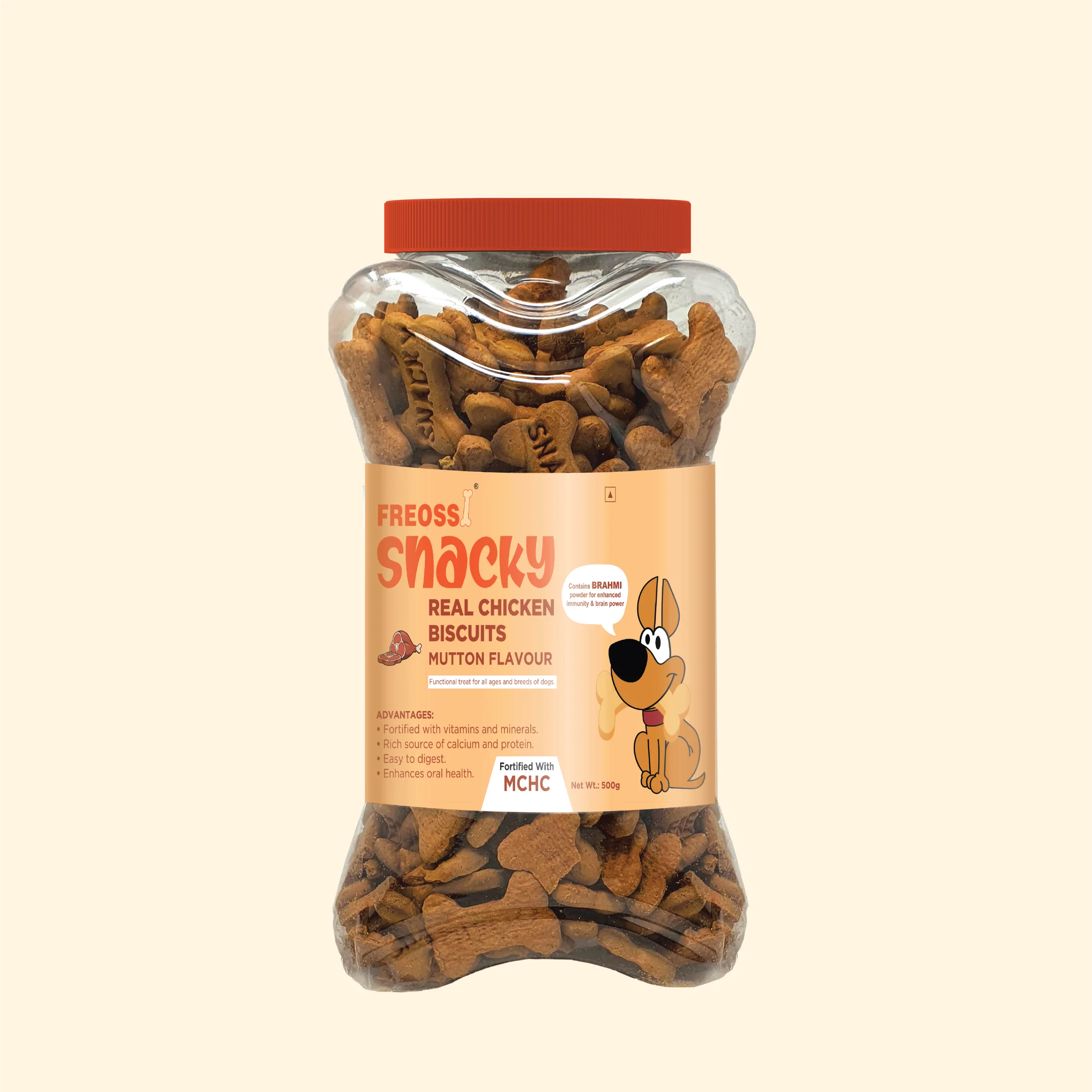 Biscotti Snacky Real Chicken - Sapore di montone