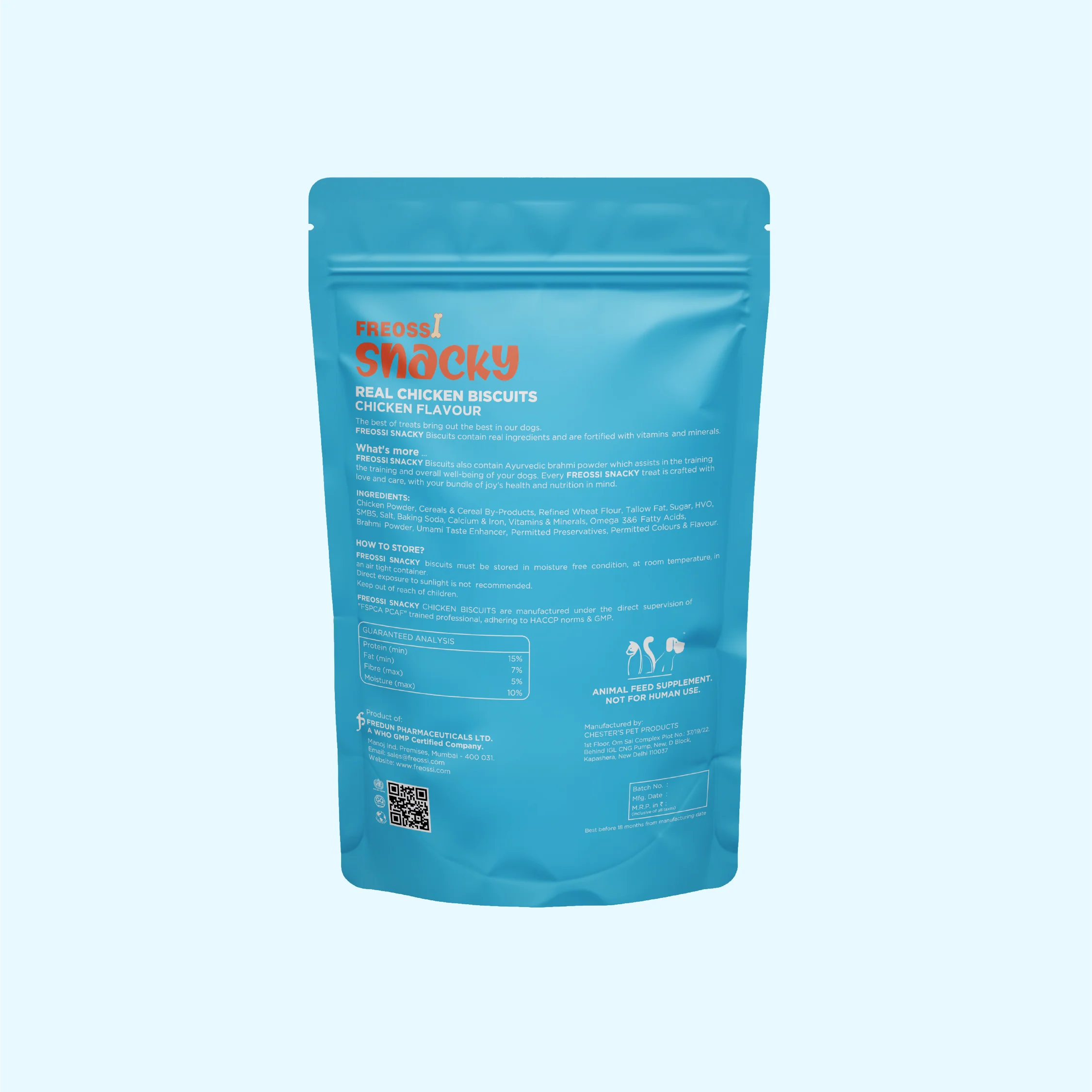 Biscotti Snacky Real Chicken - Sapore di pollo