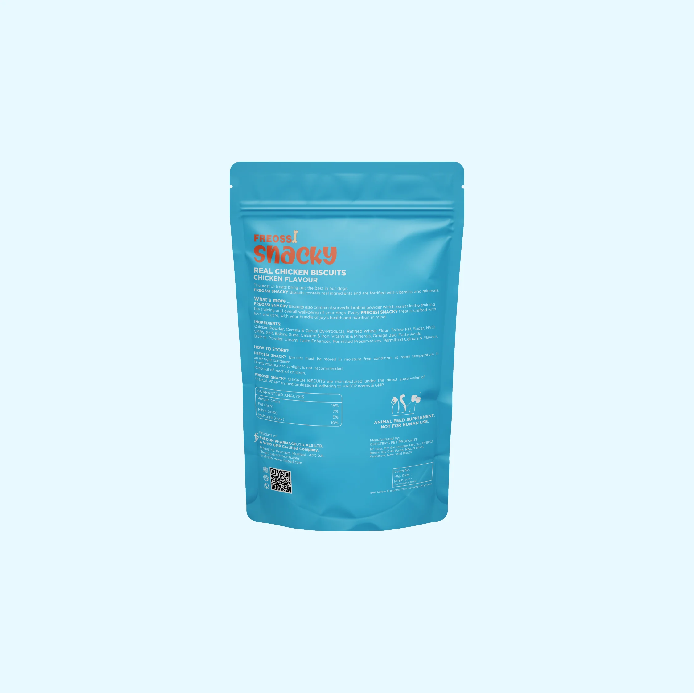 Biscotti Snacky Real Chicken - Sapore di pollo