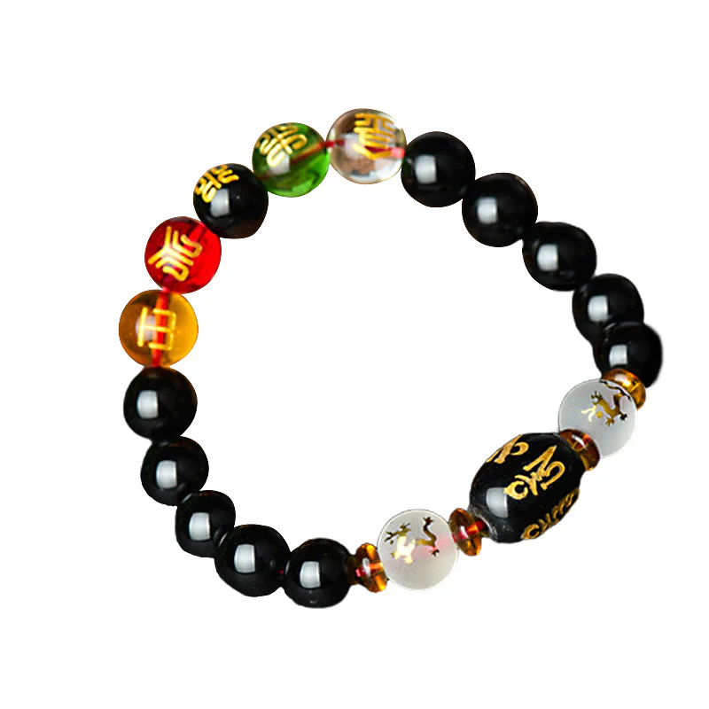 Mocoer Tibetan Black Onyx Luck Bracelet - Mocoer