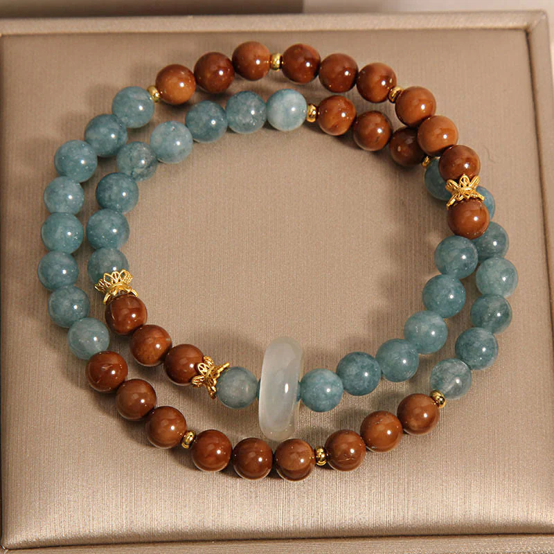Mocoer Kuka Seed Jade Wealth Luck Bracelet - Mocoer
