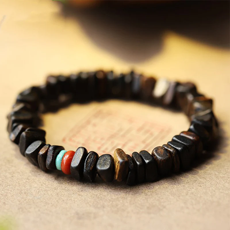 Mocoer Agarwood Red Agate Balance Bracelet - Mocoer