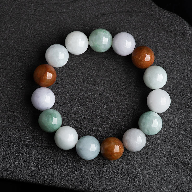 Mocoer Natural Jade Healing Protection Bracelet - Mocoer