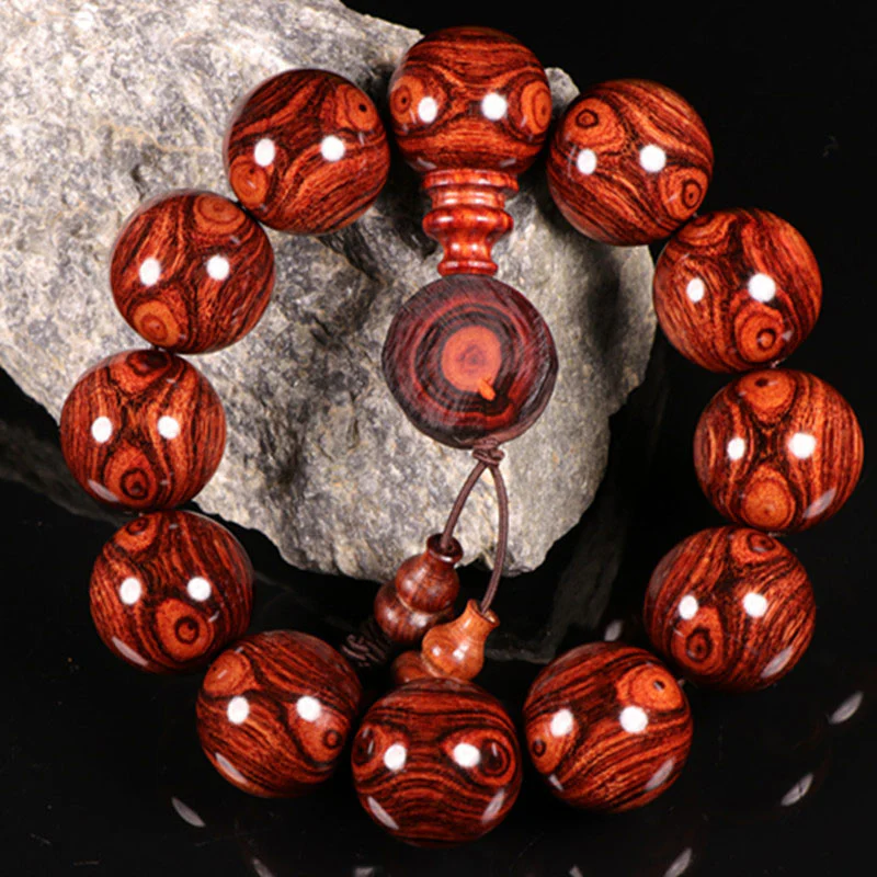 Mocoer Tibetan Rosewood Warmth Bracelet (Random Type) - Mocoer