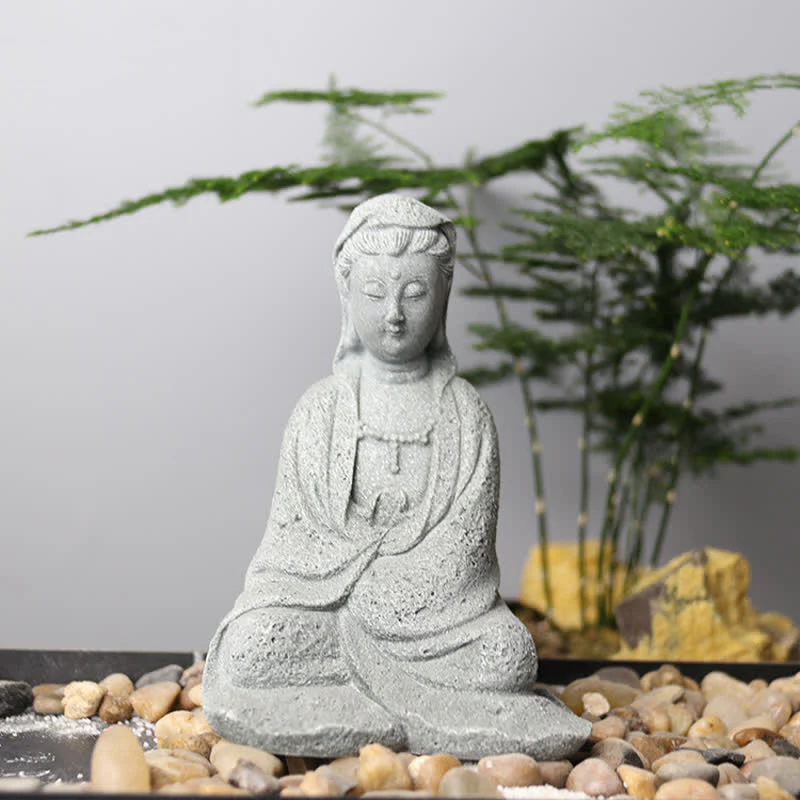Mocoer Avalokitesvara Statue Blessing Home Decoration - Mocoer