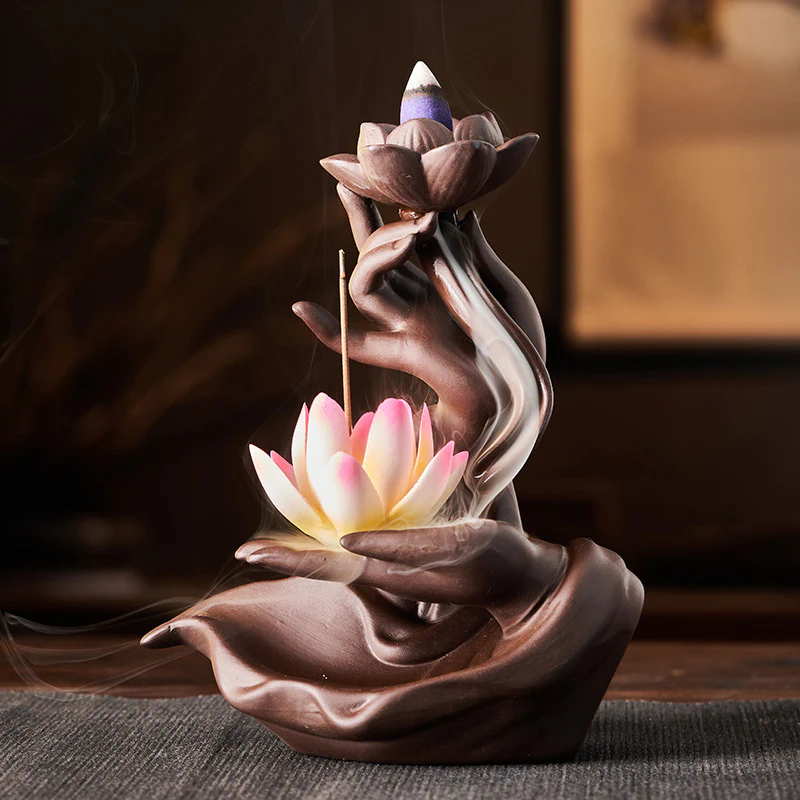 Mocoer Lotus Bergamot Healing Incense Burner - Mocoer