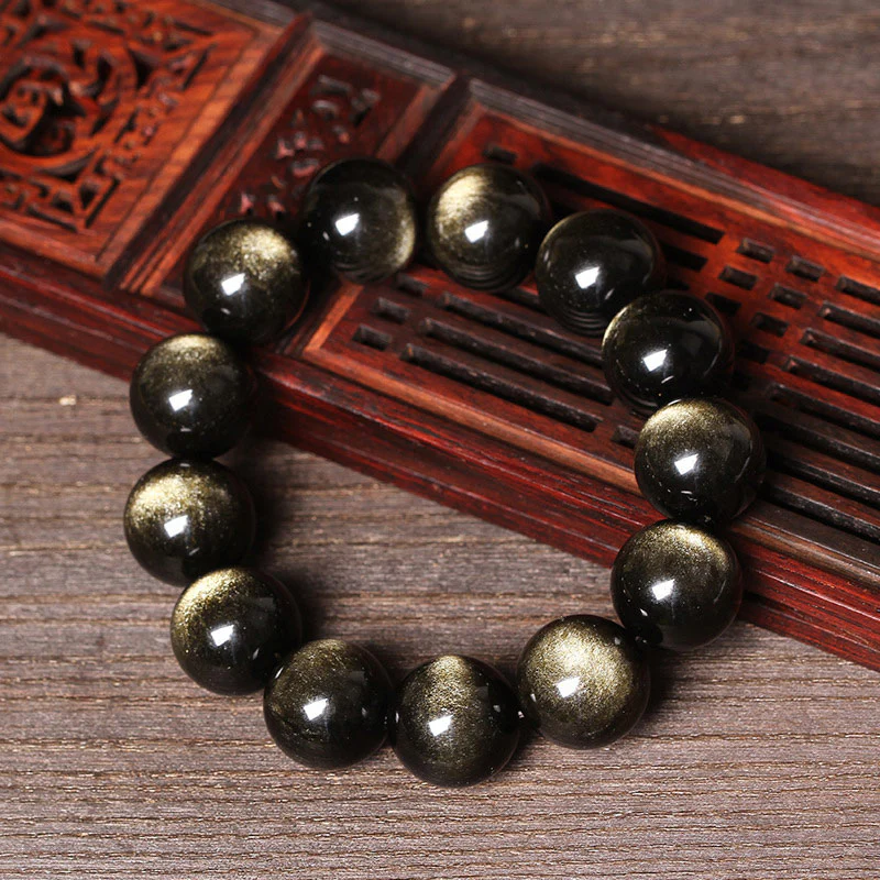 Mocoer Tibetan Obsidian Purification Bracelet - Mocoer