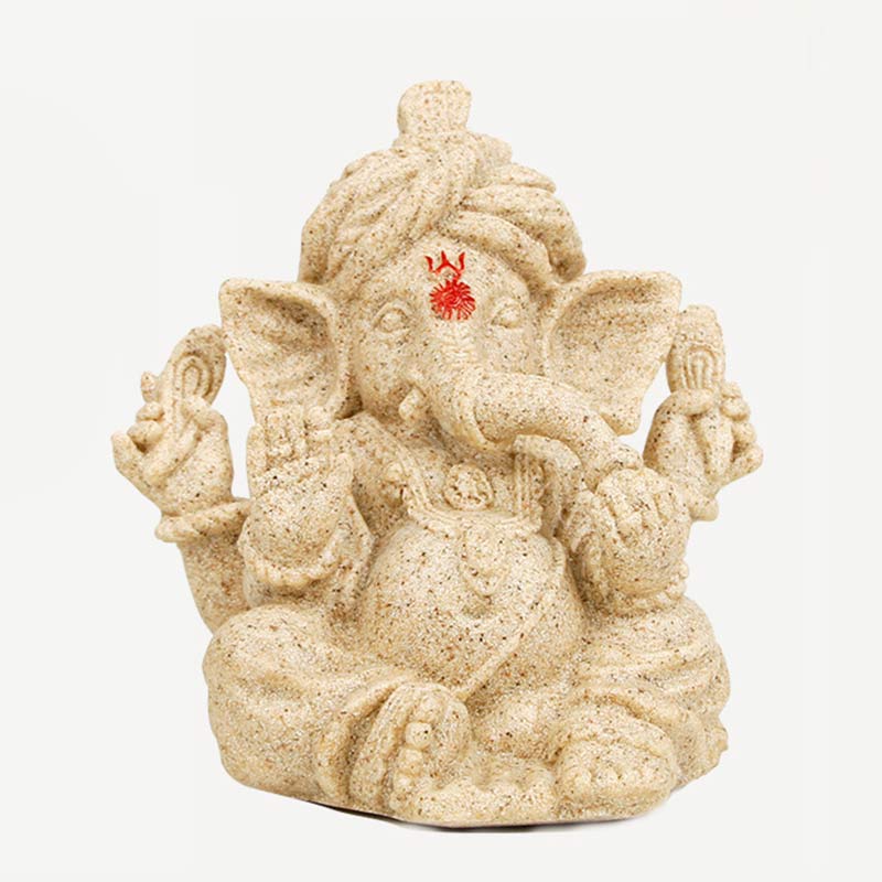 Mocoer Ganesh Ganpati Elephant Statue Transformation Home Decoration - Mocoer