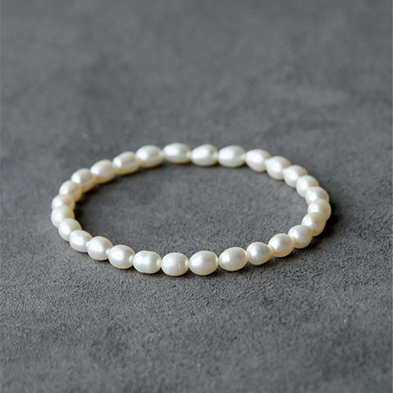 Mocoer Natural Pearl Healing Beaded Bracelet - Mocoer