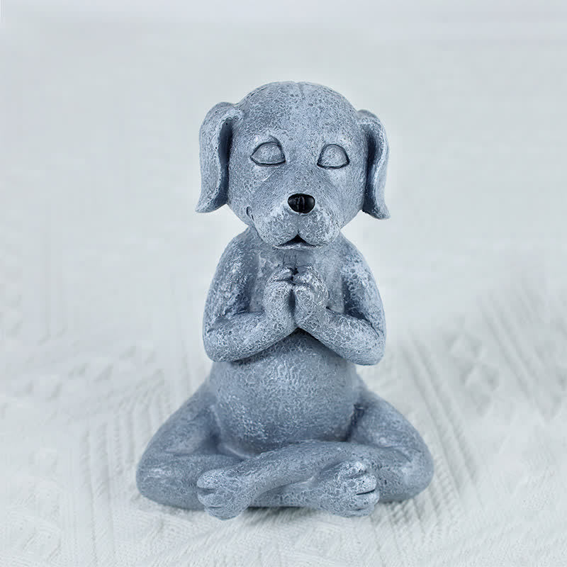 Mocoer Meditating Zen Dog Cat Frog Decoration - Mocoer
