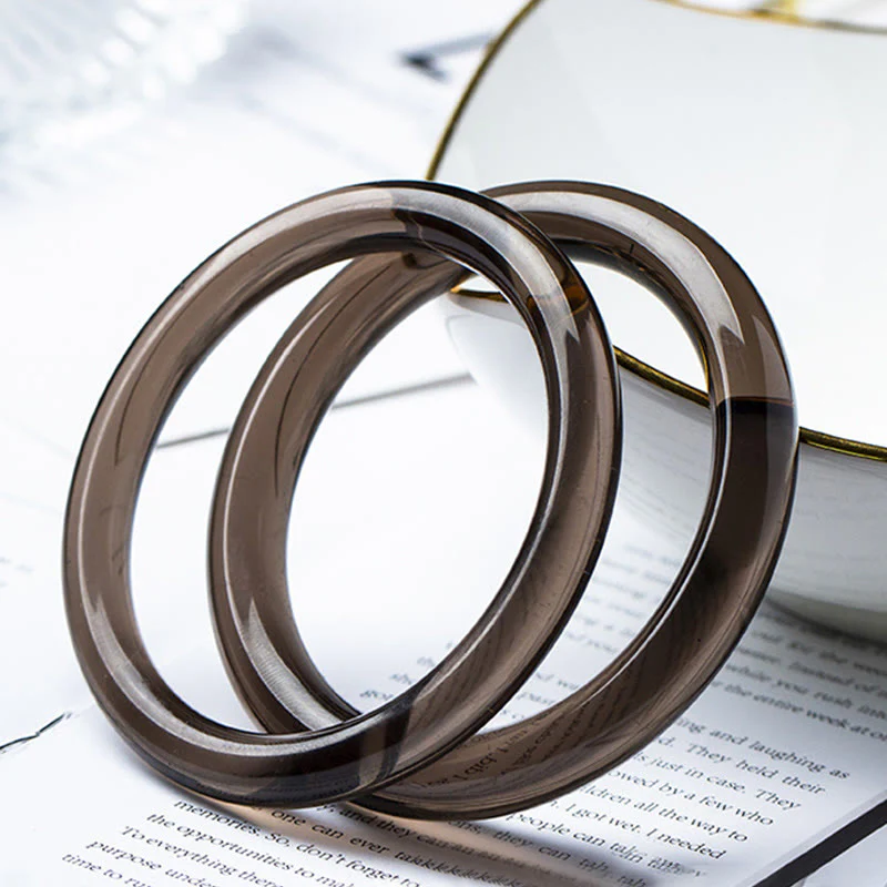 Mocoer lce Obsidian Courage Bracelet Bangle - Mocoer