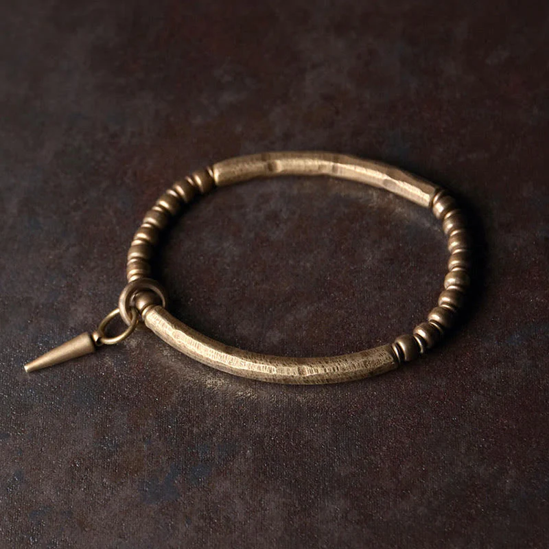Mocoer Copper Brass Balance Wealth Simple Bracelet - Mocoer