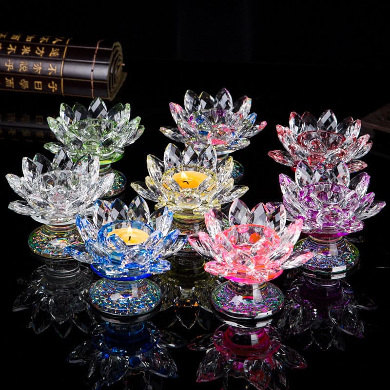 Mocoer Tibetan Lotus Candlestick Ornament - Mocoer