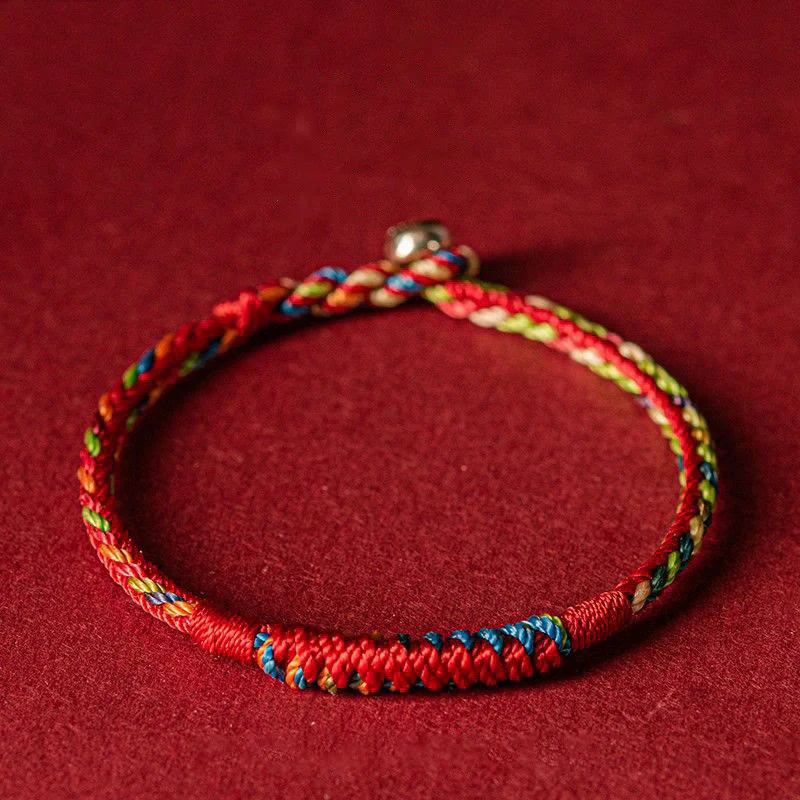 Mocoer Handmade Five Color Thread Protection Bracelet - Mocoer