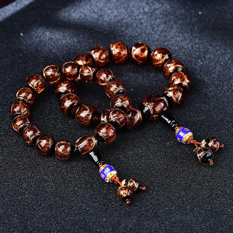 Mocoer Tibetan Dragon Vein Agate Healing Bracelet - Mocoer