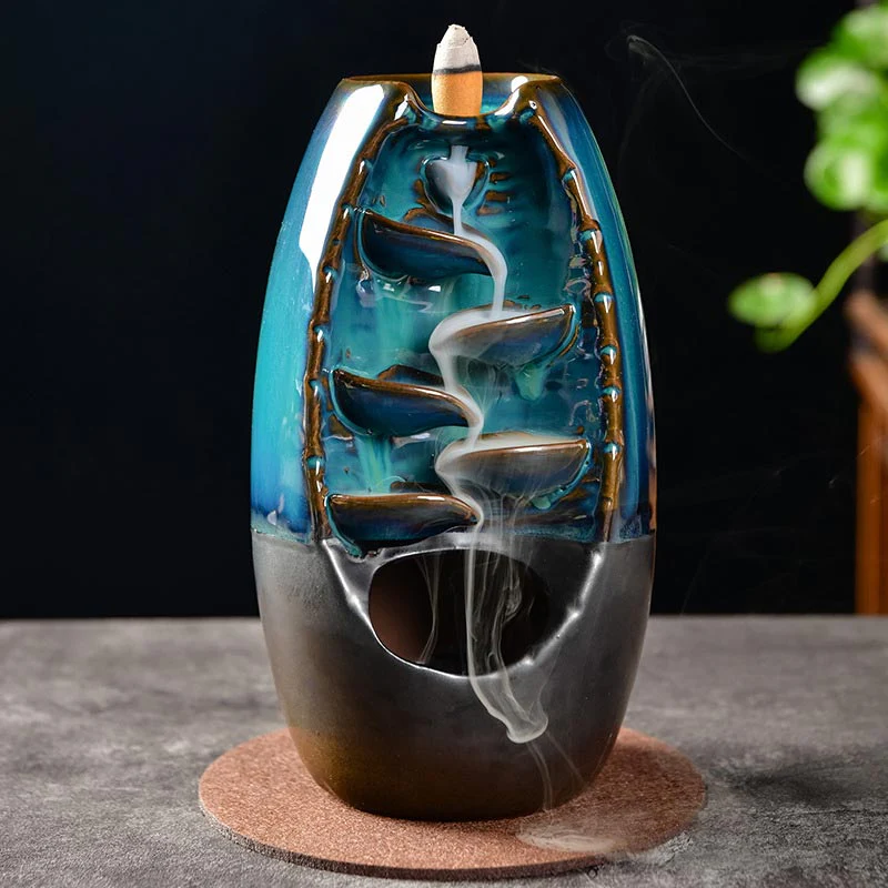 Mocoer Tibetan Dragon Protection Incense Burner Decoration - Mocoer