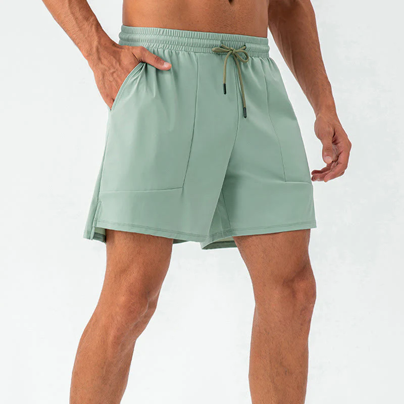 Mocoer Men's Casual Quick Dry Sports Shorts With Pockets - Mocoer
