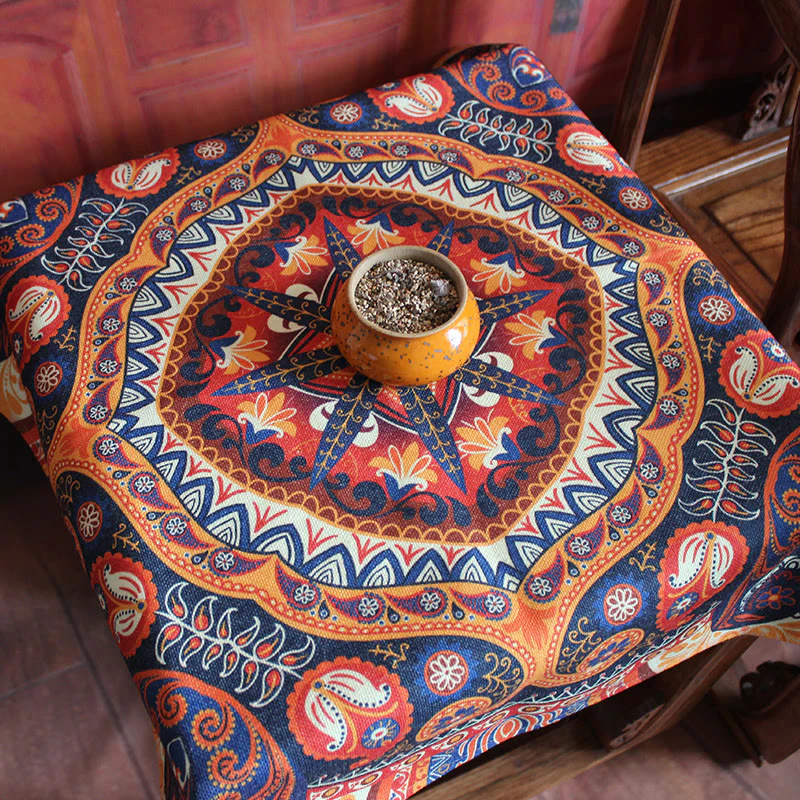 Mocoer Boho Mandala Tablecloth Home Table Cover Decor - Mocoer