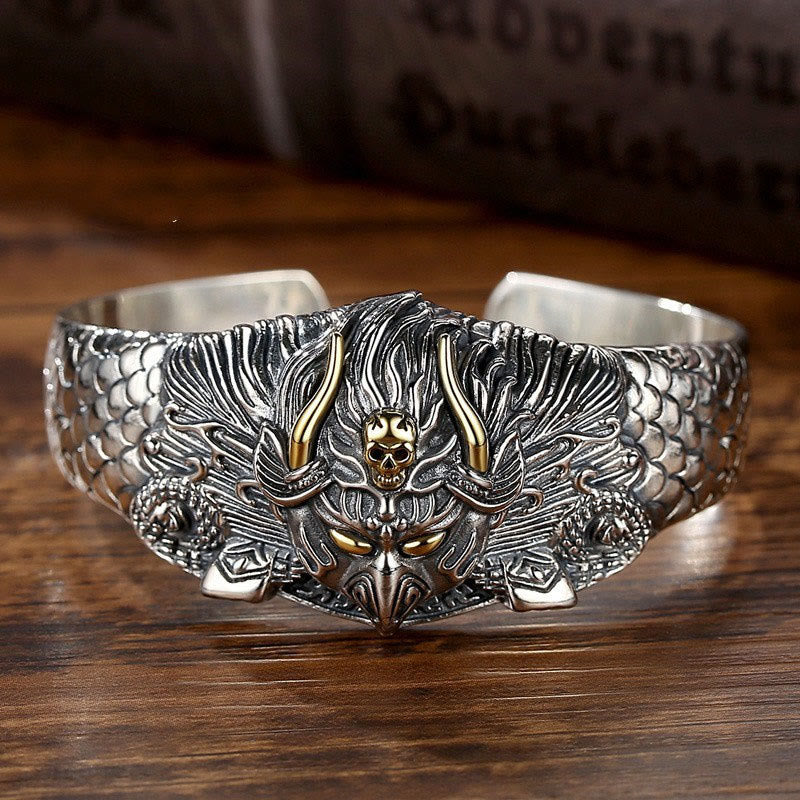 Mocoer Tibetan Garuda Bird Wisdom Protection Bracelet Bangle - Mocoer