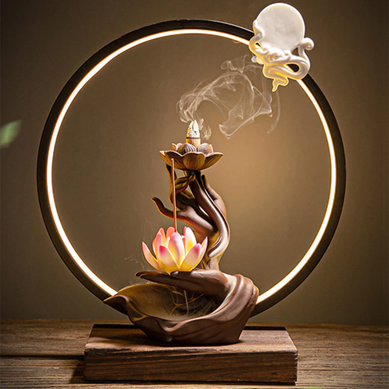 Mocoer Lotus Bergamot Healing Incense Burner - Mocoer