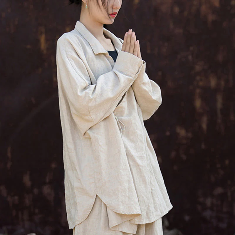 Mocoer Meditate Ramie Cotton Clothing - Mocoer