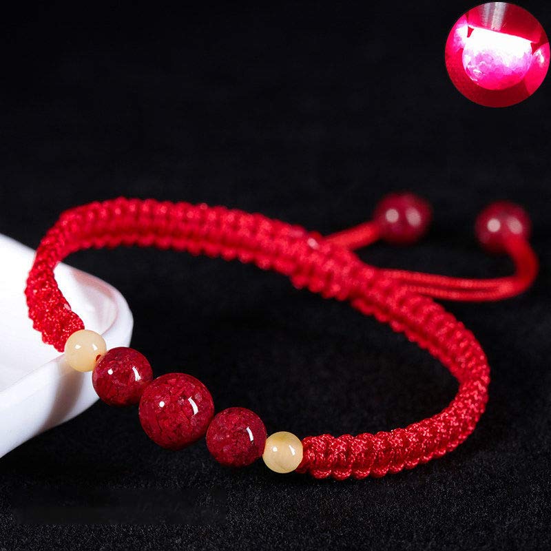 Mocoer Cinnabar Blessing Red String Bracelet For Kids - Mocoer
