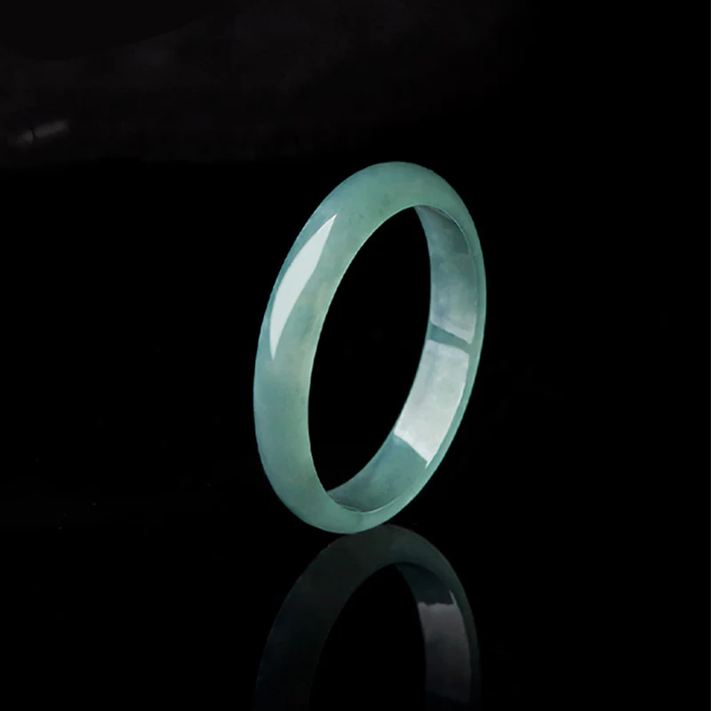 Mocoer Natural Jade Prosperity Protection Ring - Mocoer