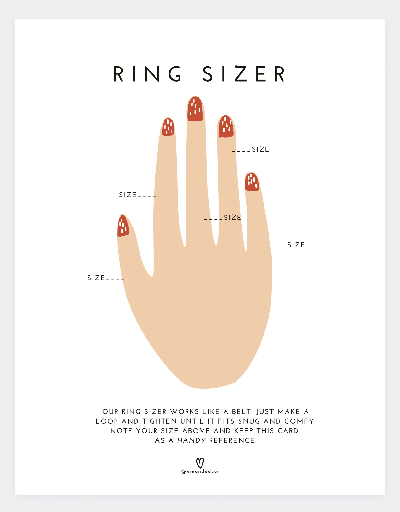 Ring Sizer