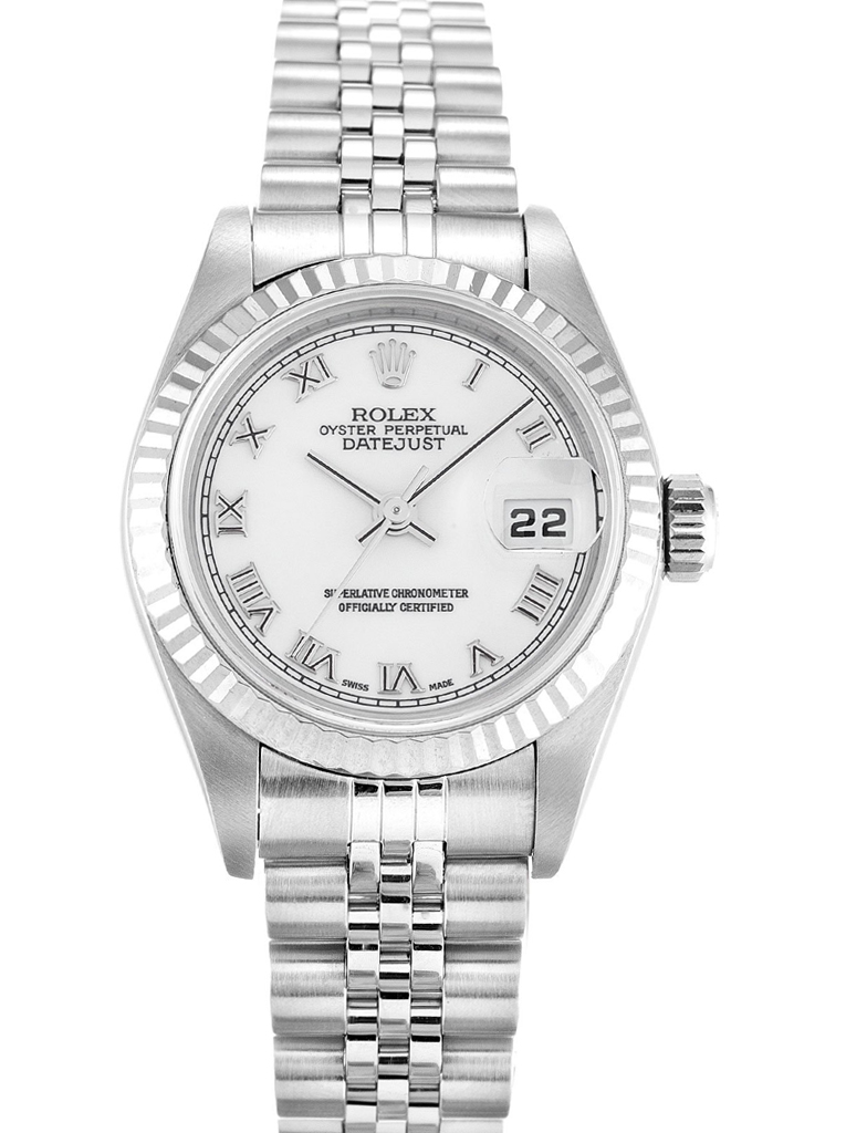 Replica Rolex Datejust 26mm White Dial 79174