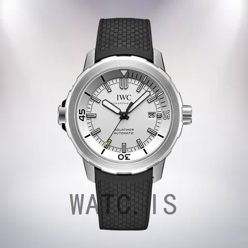 IWC Aquatimer IW329003 44mm Men's White Dial Silver-tone