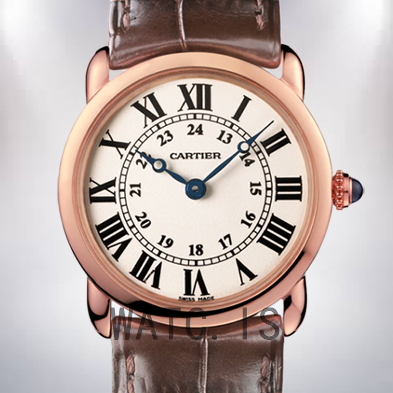 Cartier Ronde Ladies W6800151 30mm/36mm Automatic White Dial