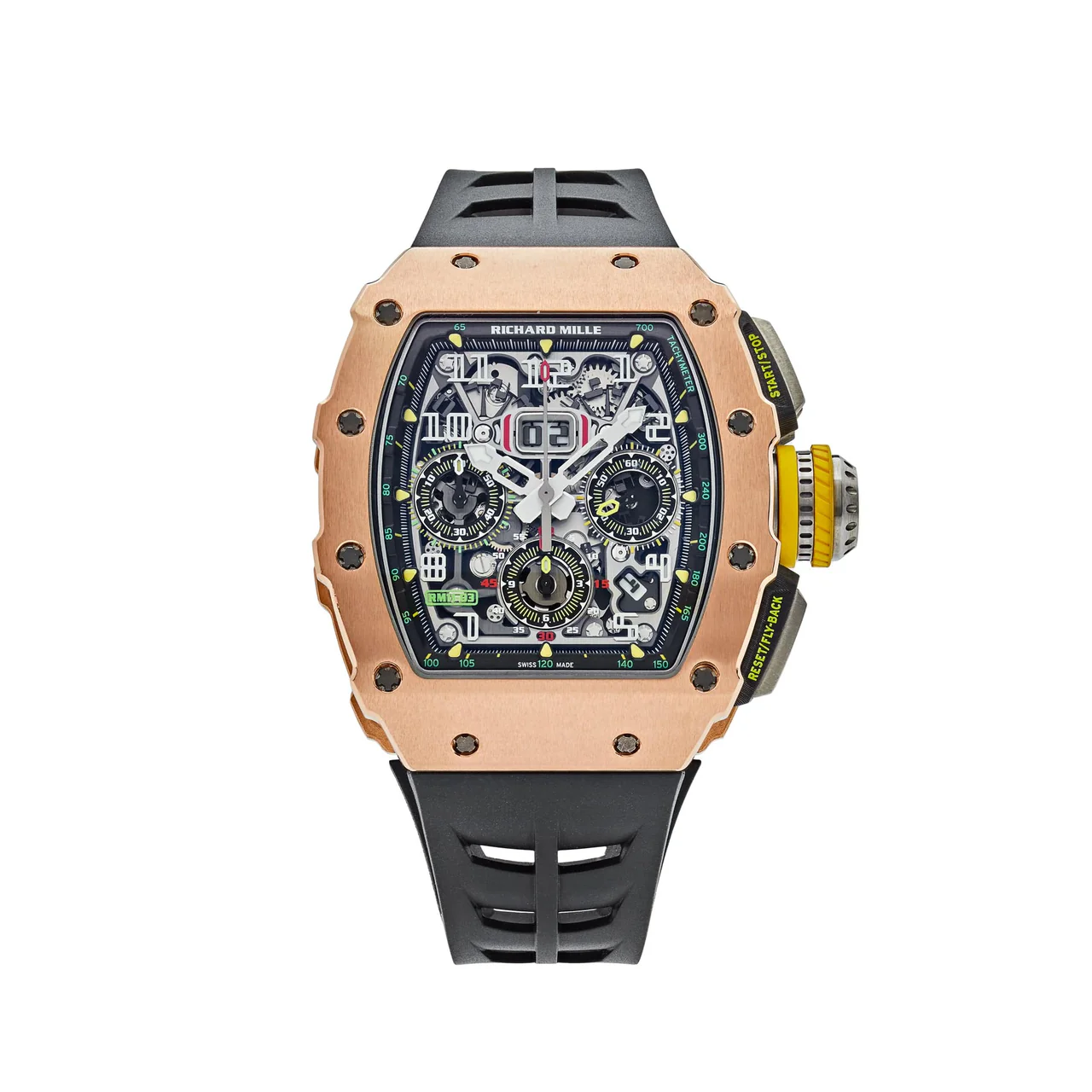 Richard Mille RM Rose Gold Flyback Replica