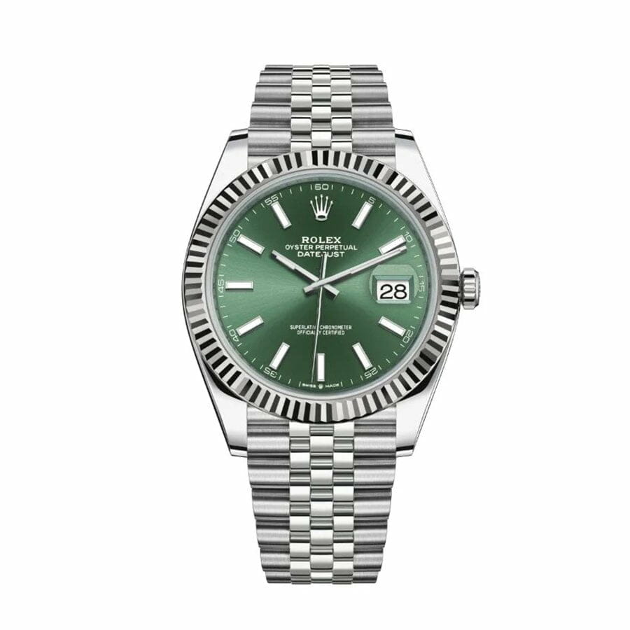 Rolex Datejust 41 Mint Green Dial Replica