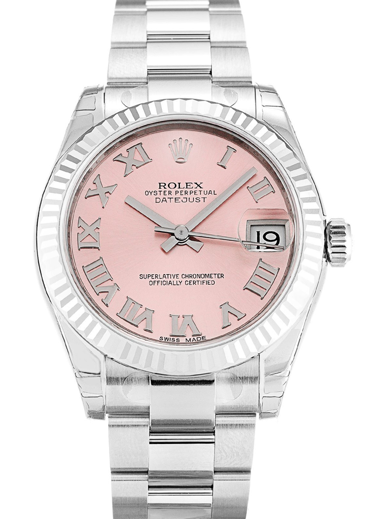 Replica Rolex Lady-Datejust 31mm Pink Dial 178274