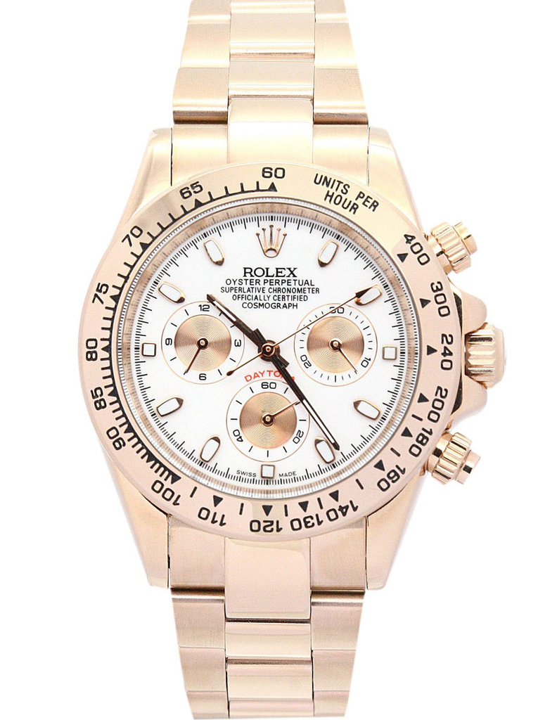 Replica Rolex Daytona 40mm Ivory Dial 116505