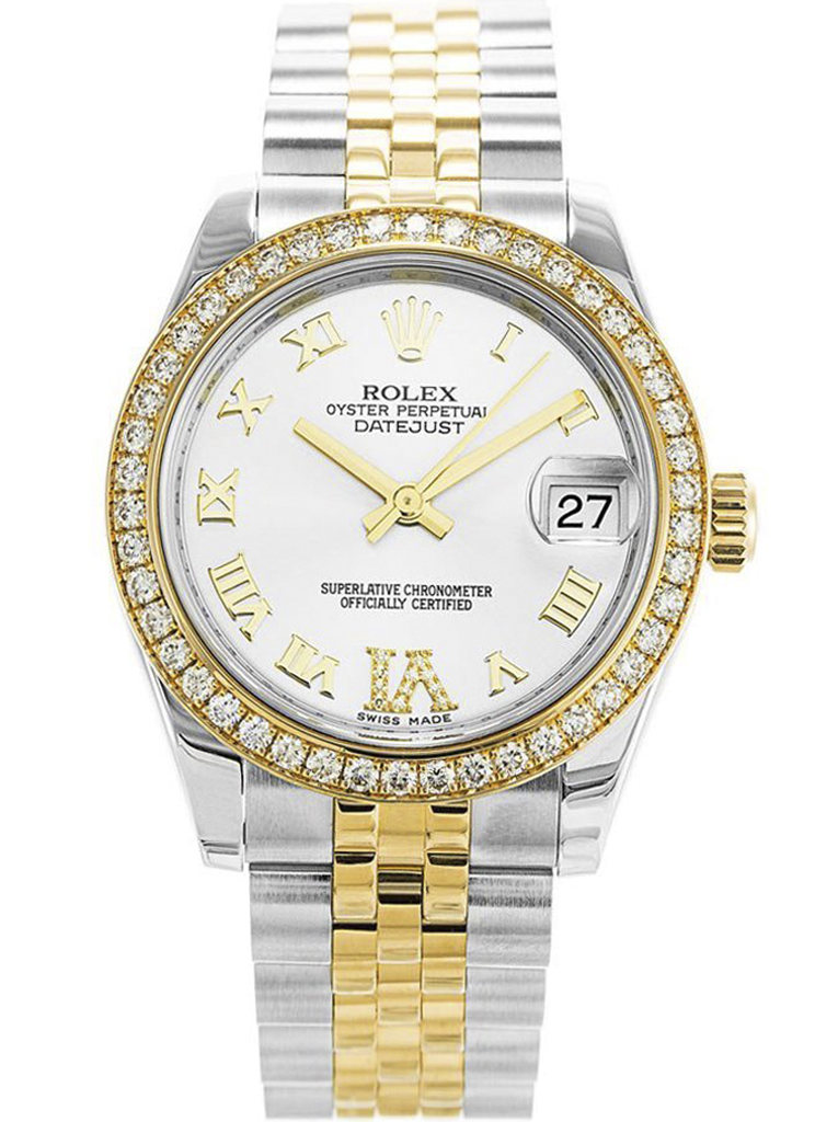 Replica Rolex Datejust 31mm White Dial 178383