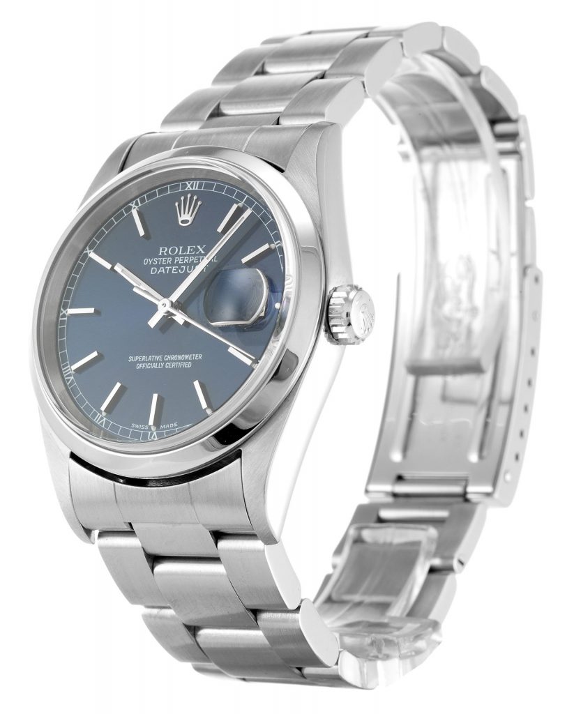 Replica Rolex Datejust 36mm Blue Dial 16200