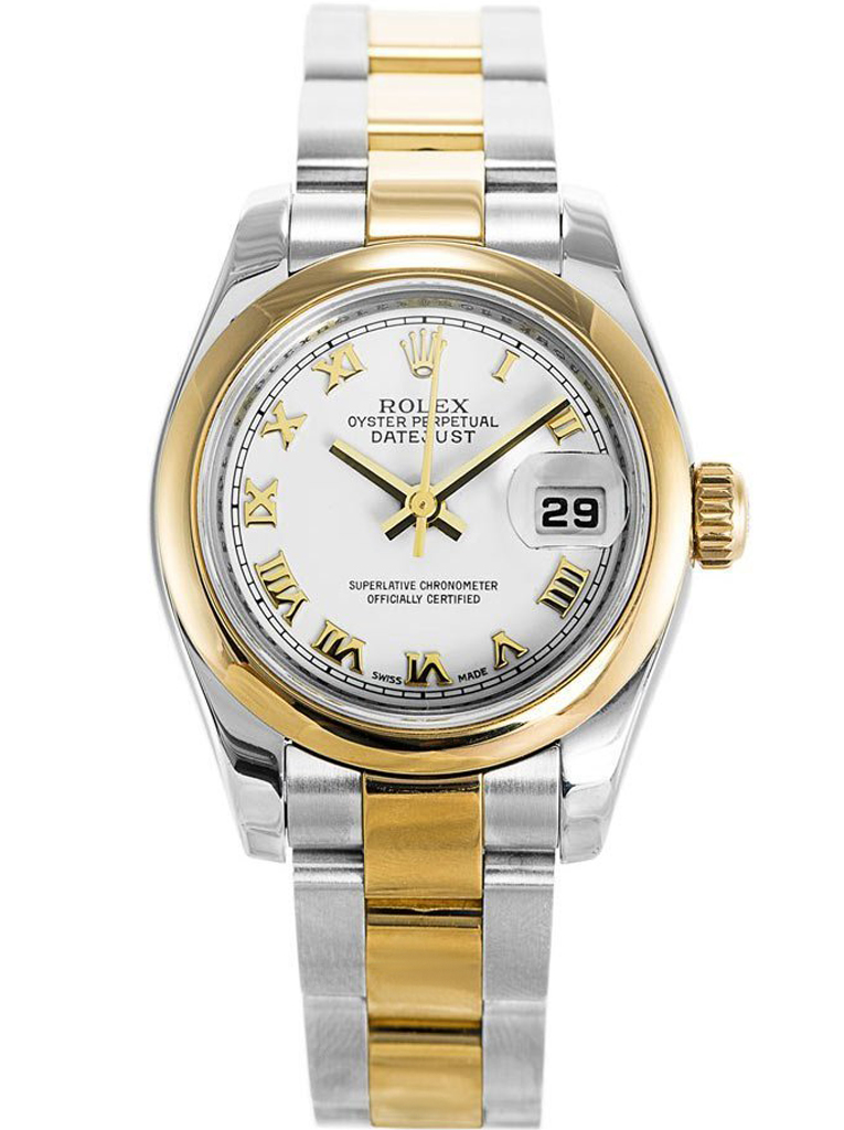 Replica Rolex Datejust 26mm White Dial 179163